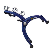 Saris Freedom 2-Bike Hitch Rack — installed on vehicle, bikes loaded