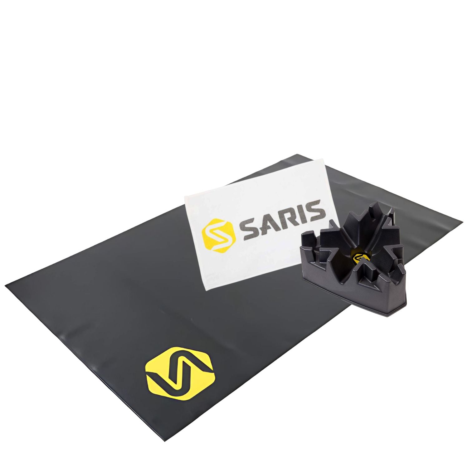 Saris Hitch Tite anti-wobble cam stabilizer — installed in hitch receiver