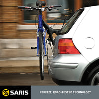 Saris Bones EX 3-Bike Trunk Rack — anti-sway cradle protecting bike frames