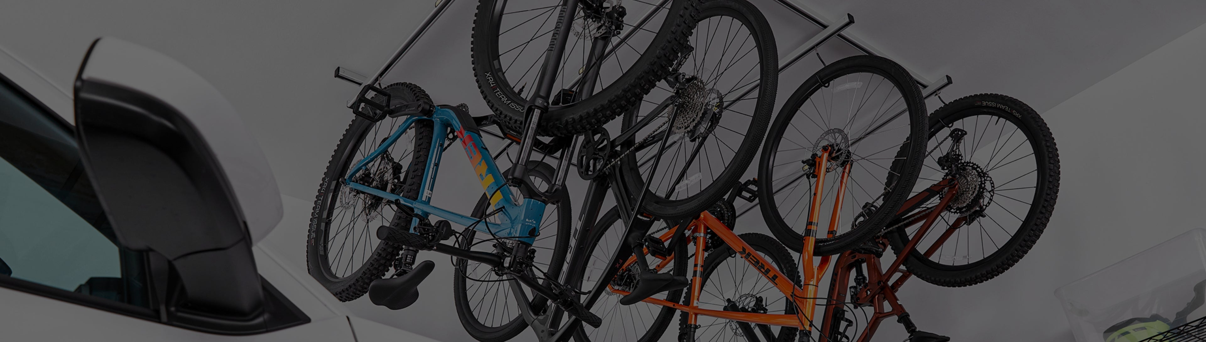 Saris bike storage parts — replacement components for wall mounts and ceiling storage