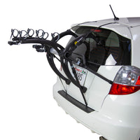 Saris Bones EX 3-Bike Trunk Rack — nine hook arms fully extended