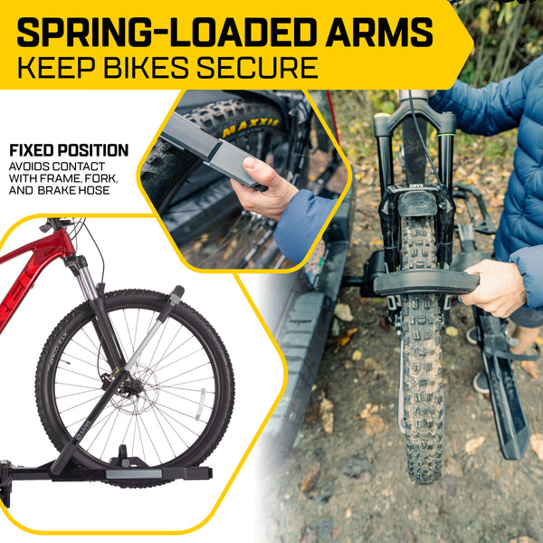 Saris Edge 2-Bike Hitch Rack — key feature overview
