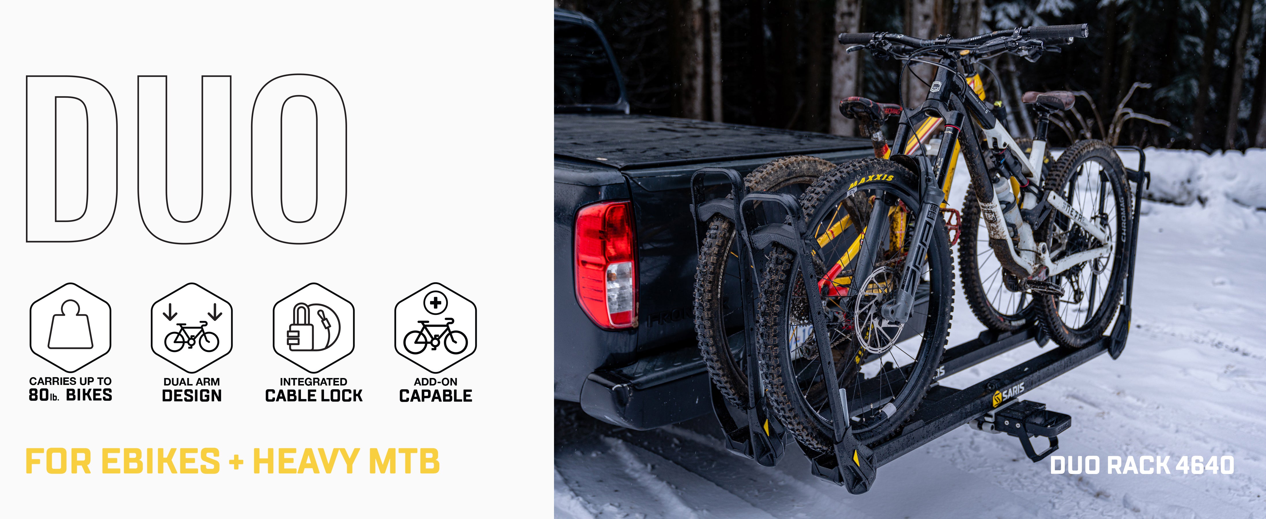 MHS Duo Rack for ebikes