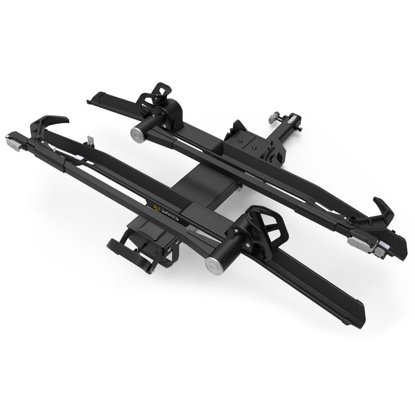 Saris MHS UNO 2-Bike Kit — both single-arm trays extended