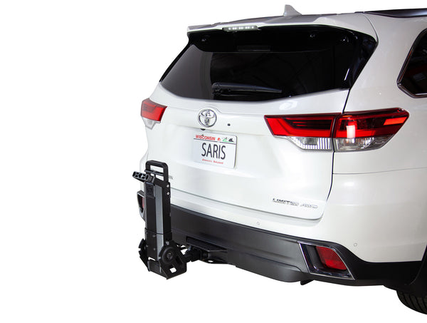 Saris MHS Modular Hitch System — hitch insert, base, and tray arms