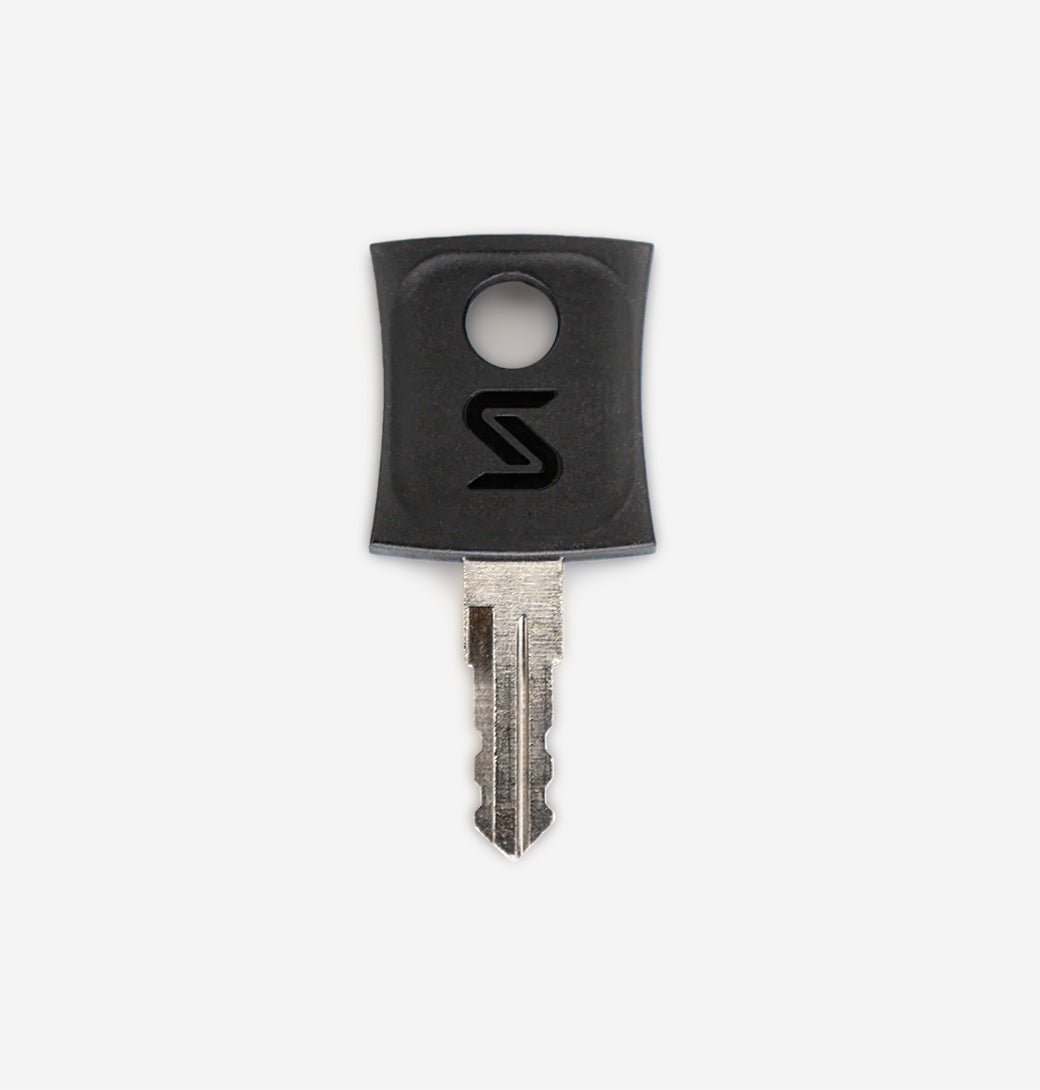 Saris Black Key Garage Bike Rack — folding wall-mount arm installed