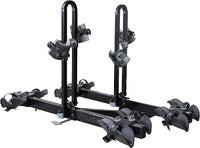 Saris Freedom 4-Bike Hitch Rack — four wheel tray arms fully extended