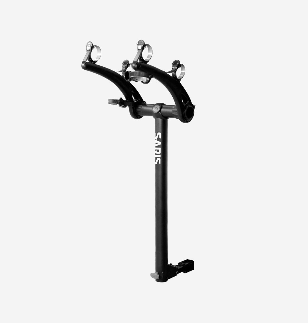 Saris Bones 2-Bike Hitch Rack — secondary hero shot, arms extended outward