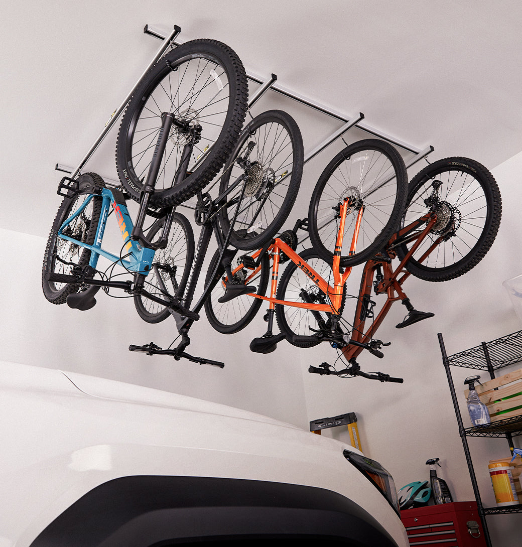 Saris Bones EX 2-Bike Trunk Rack — recycled materials callout, Made in USA