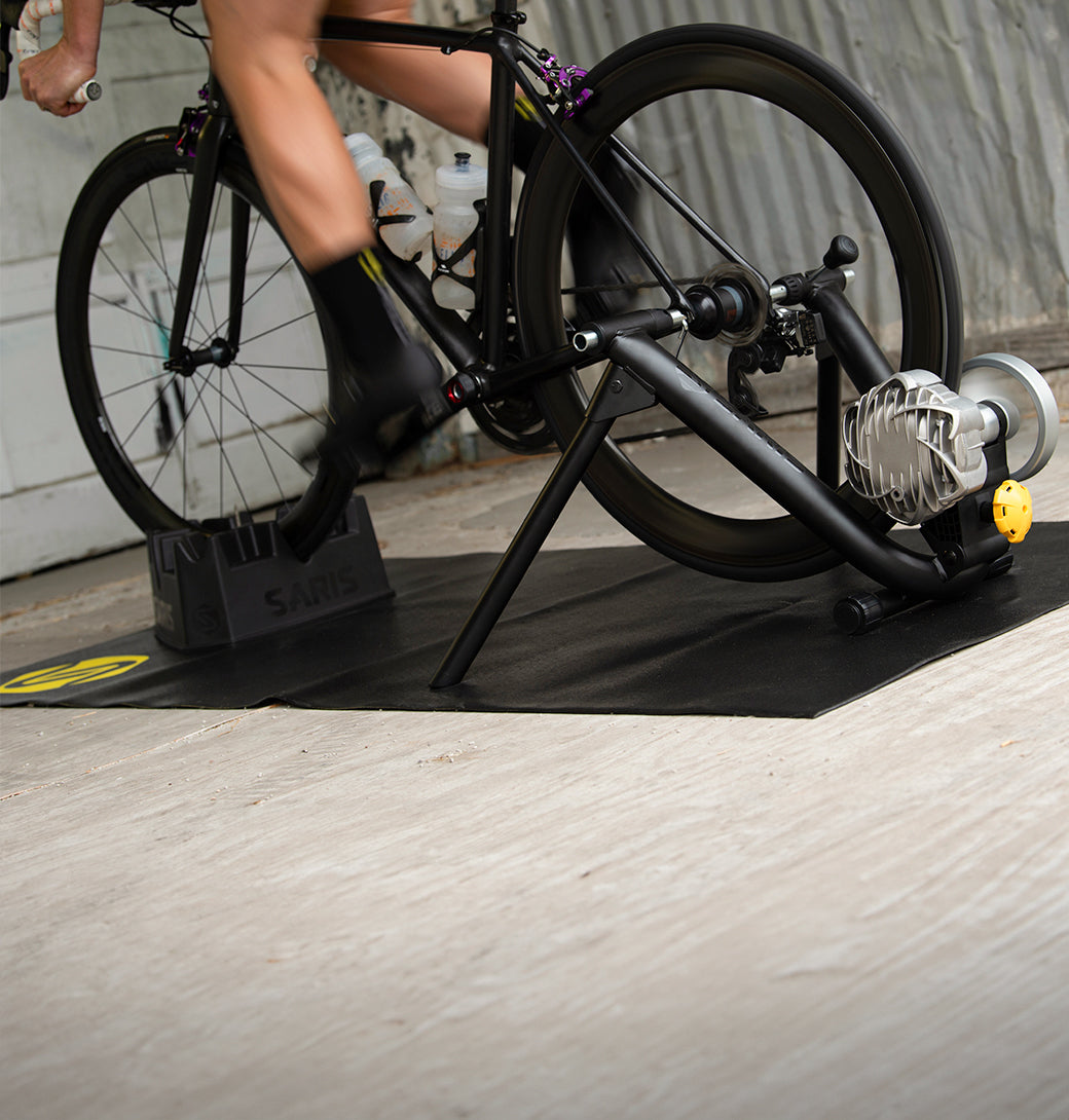 Saris MAG Trainer — magnetic resistance unit, side profile view