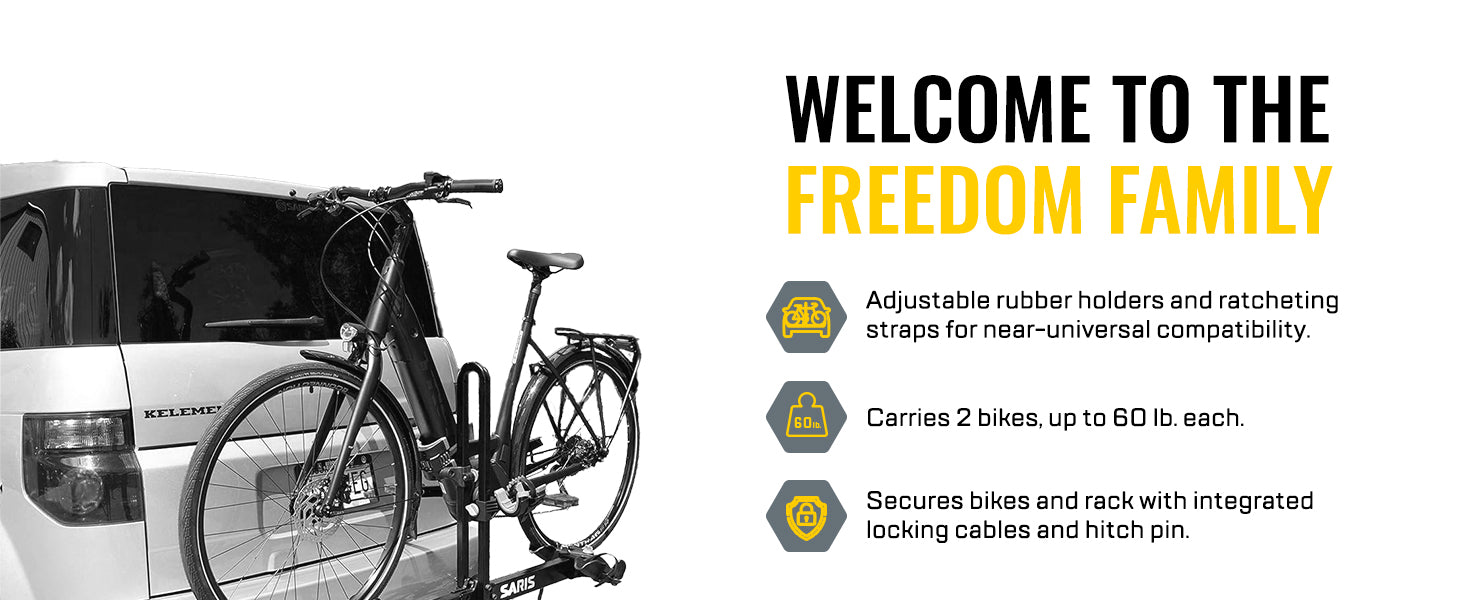 Saris Freedom 2-Bike features