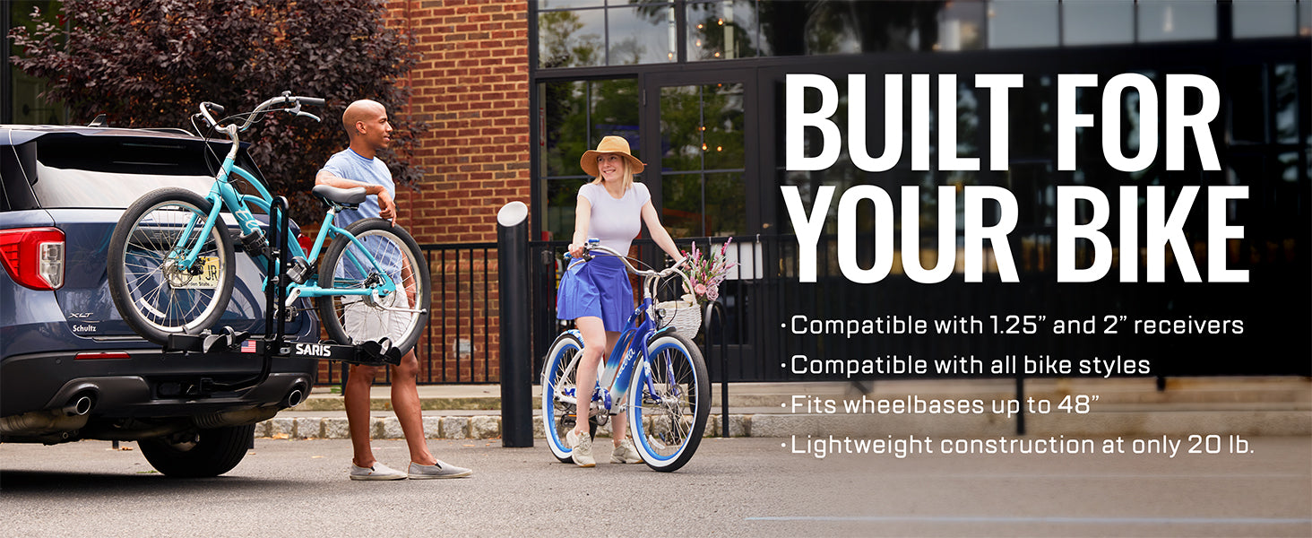 Saris Freedom 2-Bike secure locking