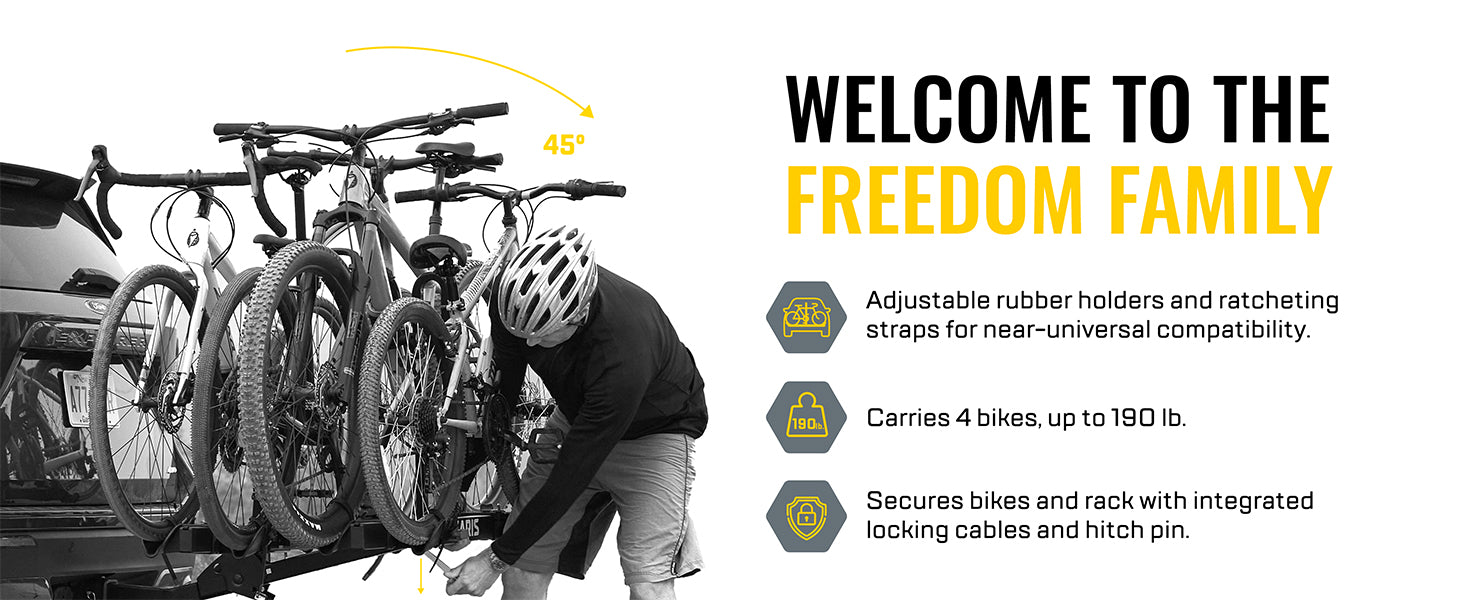 Saris Freedom 4-Bike features