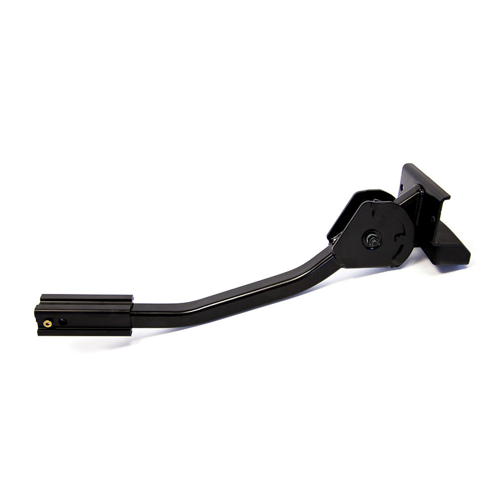Saris SuperClamp tilting base — tilt mechanism pivot and locking lever detail