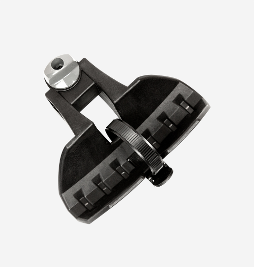 Saris All Star 2-Bike Hitch Rack replacement wheel tray — ratchet arm and cradle detail