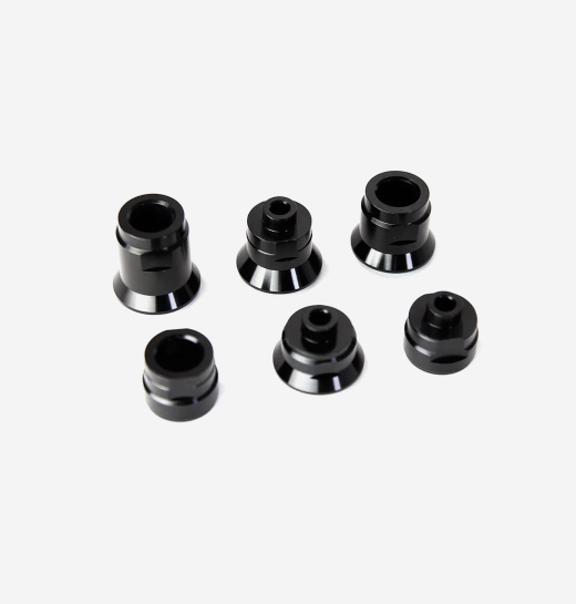 Saris Hammer Trainer End Caps — rubber floor feet replacement set