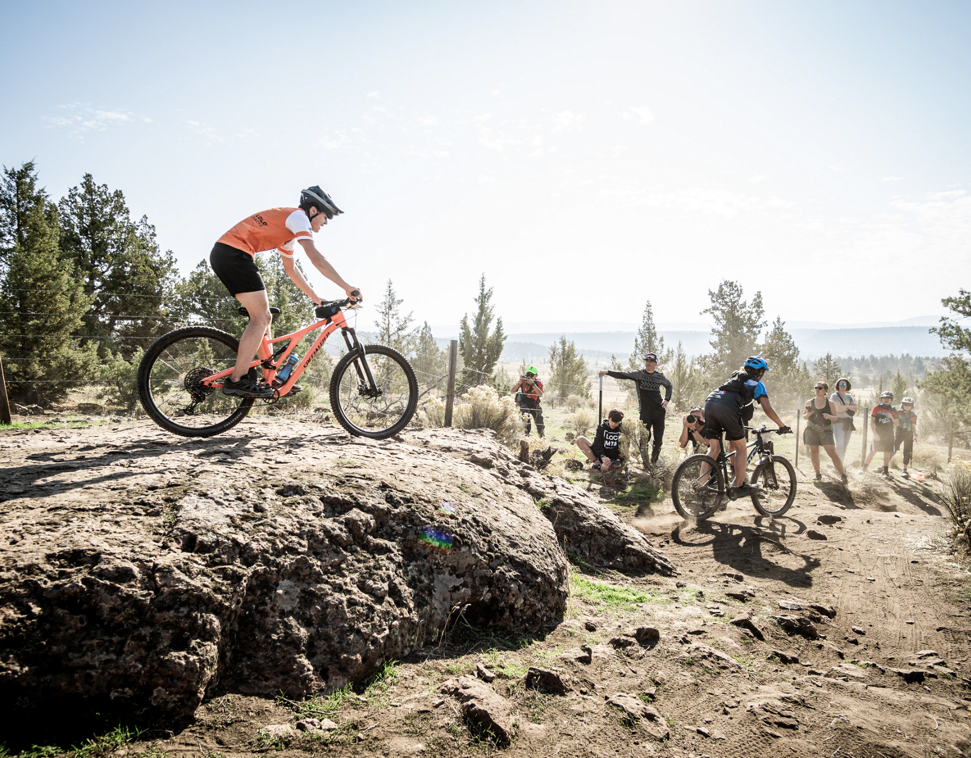 Katie Sox racing at NICA Oregon — youth cycling athlete supported by Saris
