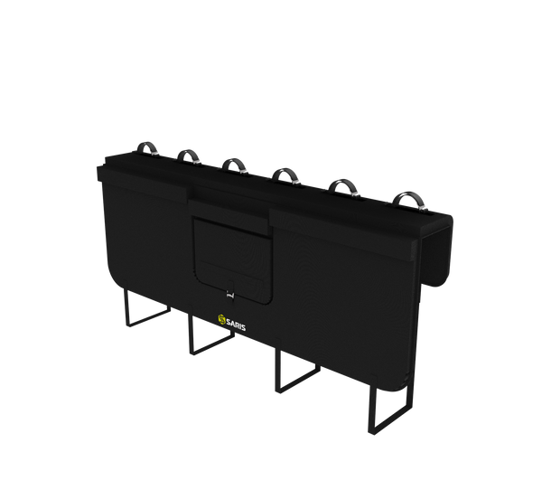 Saris TGP100 and TGP200 Tailgate Pads — side-by-side size comparison